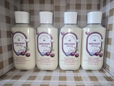 (4 Pack) Bath & Body Works Sweetheart Cherry Shea Daily Body Lotion Cream 8 oz