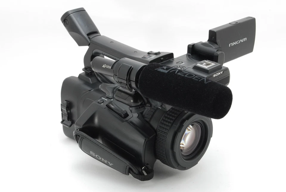 8x10Hour[Mint+++] SONY HXR-NX100 Professional HD NXCAM Camcorder NTSC from Japan - Image 3 of 4