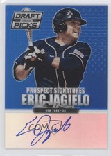 2013 Panini Prizm Perennial Draft Picks Blue 27/75 Eric Jagielo #26 Auto 2x6