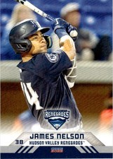 2022 James Nelson Choice Minor League Rookie RC Hudson Valley Renegades