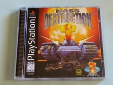 Mass Destruction (Sony PlayStation 1, 1997) PS1 Complete Video Game