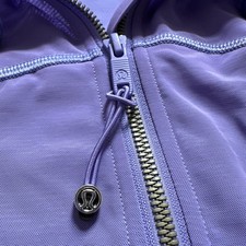 Lululemon Nulu and Mesh Cropped Define Jacket Charged Indigo Size 2