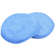 2X(10x Car Waxing Polish Microfiber Foam Sponge Applicator Cleaning2763