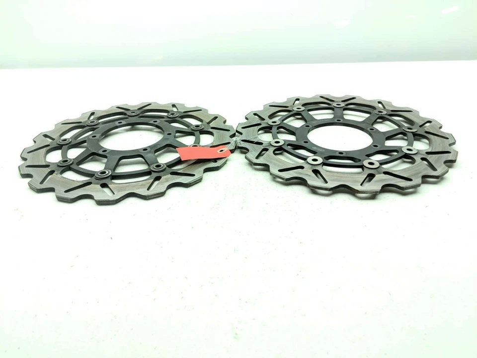 07 Honda CBR600RR CBR 600 ARASHI recambio rueda delantera freno rotores INV Foto 2 de 4