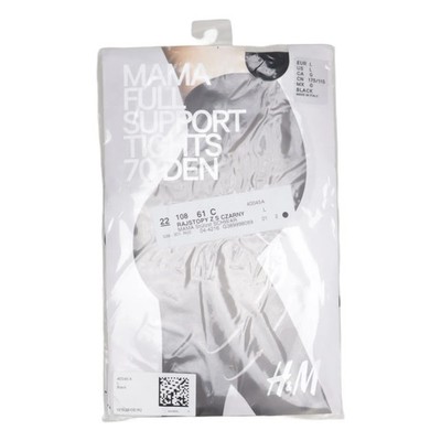 H&M Mama, Nylonstrumpfhose, Größe: L, Full Support Tights 70 Den #UD7