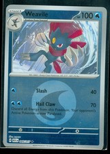 Pokemon WEAVILE 045/217 - Ascended Heroes - Rev Holo - MINT