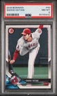 2018 Bowman #49 Shohei Ohtani PSA 8 Rookie RC