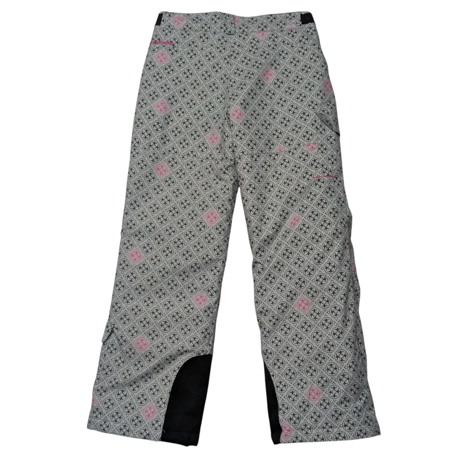 Columbia Pantalones de Nieve Rosa Gris Niñas 14-16 Jóvenes Aislados Invierno Esquí Snowboard Foto 2 de 4