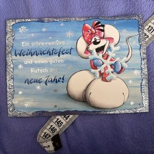 Diddl Postkarte nr. 6 Weihnachten ** Weihnachtlicher Kartenzauber v. 2003/2004