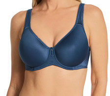 Wacoal Women's Basic Beauty Underwire Spacer T-shirt Bra in Blue NWT