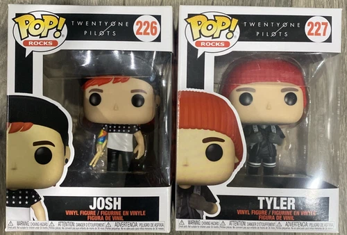Funko Pop! Twenty One Pilots Josh & Tyler #226 #227 2-Pack Set Pop Rocks Vinyl