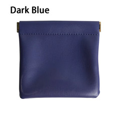 Unisex Pu Leather Bag Portable Coin Purse Earphone Pouch Headphone Organizer Lip