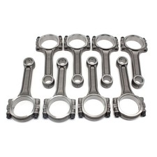 For Small Block Chevy Sbc 350 5140 Steel I-beam Connecting Rods 5.7 Inch Us