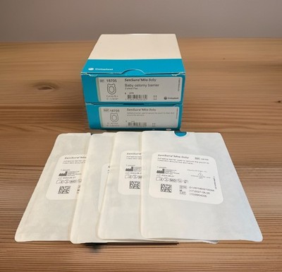 Ostomy Baby Barrier SenSura Mio18705 cut2fit 0-19/16'' 2-piece Flex (14 Barriers)