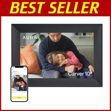 Carver 10.1" Digital Photo Frame - WiFi, Unlimited Storage
