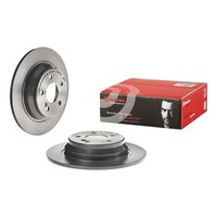 2X Brembo Bremsscheiben 300Mm Voll Hinten Passend FÜR MERCEDES-BENZ SL