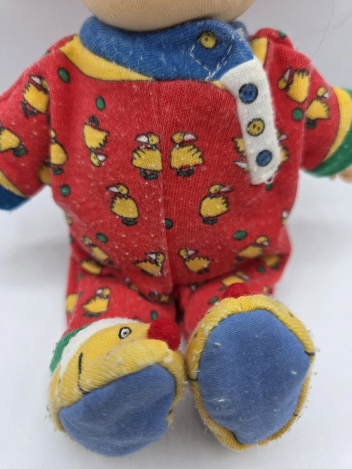 "Pijama Calliou vintage para dormir 8"" muñeco de peluche juguete de peluche dibujos animados 1996" Foto 2 de 4