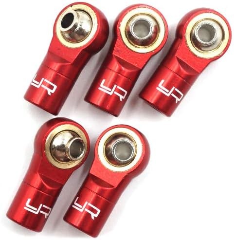 Yeah Racing Uniball In Alluminio Con Sfera In Acciaio E Boccola In Bronzo X Barre M3 Rosso - Foto 3