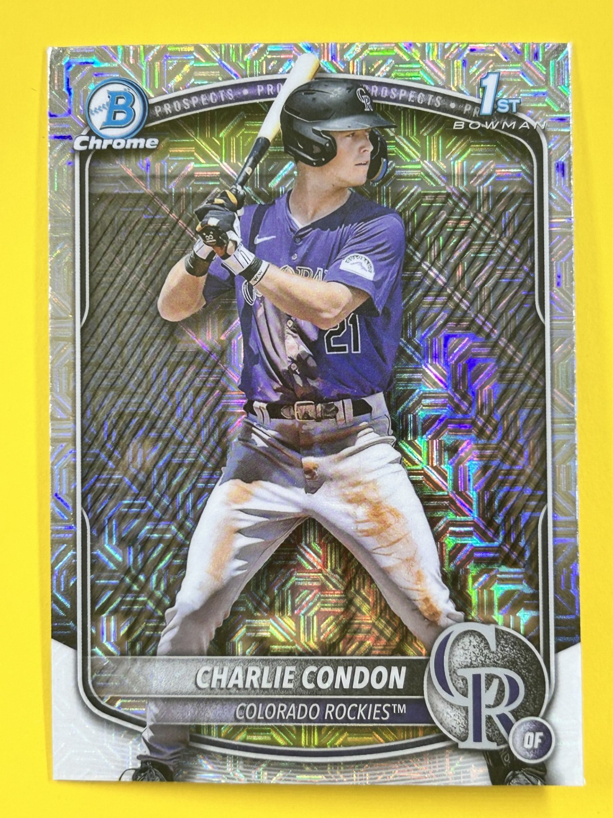 2025 Bowman Chrome MOJO Refractor Charlie Condon #BCP-75