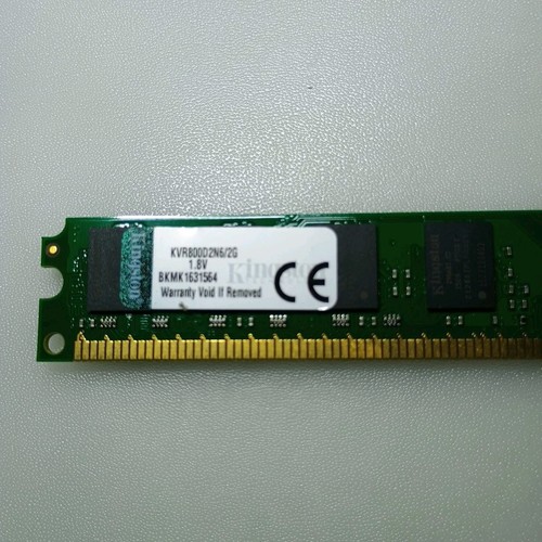 Kingston 2GB DIMM 800 MHz PC2-6400 DDR2 Memory (KVR800D2N6/2G) - Picture 5 of 7