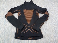 Top termico a compressione X-Bionic Invent strato base uomo XXL nero arancione