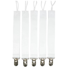 Textile Clip-On Pacifier Food Grade Sublimation Blank Universal Baby Pacifier wi