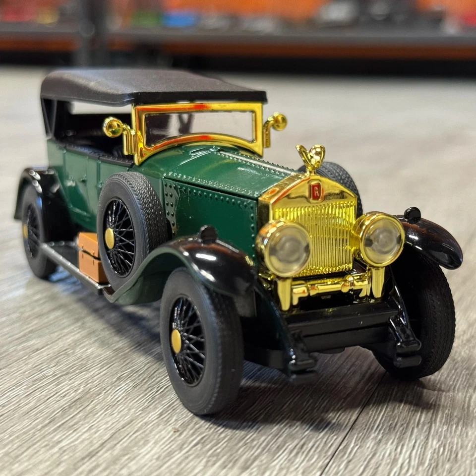 1:32 Rolls-Royce Phantom 1925 Diecast Model Car – Sound Light Vintage Toy Gift#A - Image 3 of 4