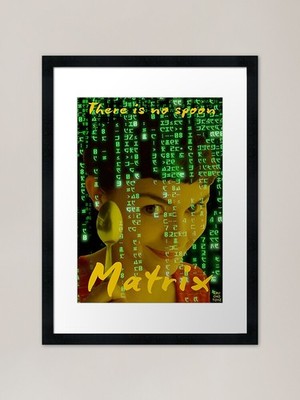matrix Framed Art Print Framed Wall Art Poster Canvas Print Picture