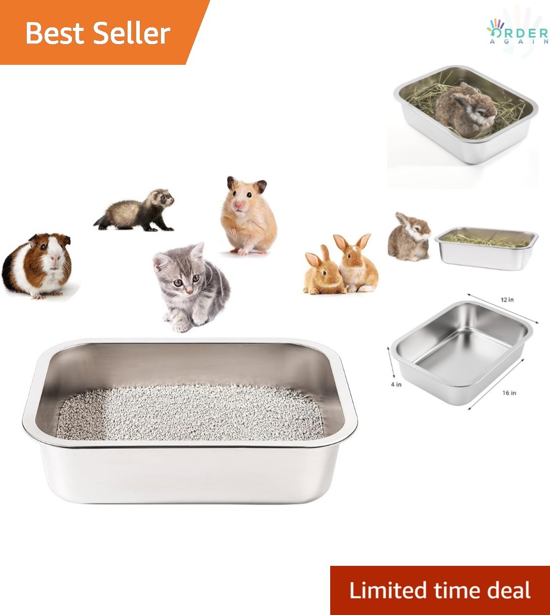 For Kittens Rabbits Ferrets Hamsters Easy To Clean