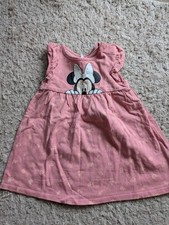 Disney Minnie Maus Mädchen Kleid Gr. 74 rosa...