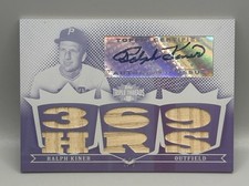 Ralph Kiner Baseball Cards and Autographed Memorabilia Guide 15