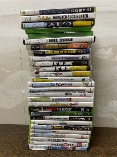 New ListingRandom Mixed Lot Of 28 Video Games PS2, PS3, Wii, XBOX, XBOX 360, XBOX ONE