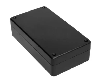 Gehäusebox schwarz ABS RS PRO, IP53, IK06, 154 x 84,5 x 42,5 mm Projektbox