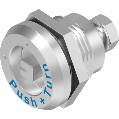 CTA 1x Sicherheits-Vorreiber Drehriegel Vierkant 6 Edelstahl 1000-U817-01PH