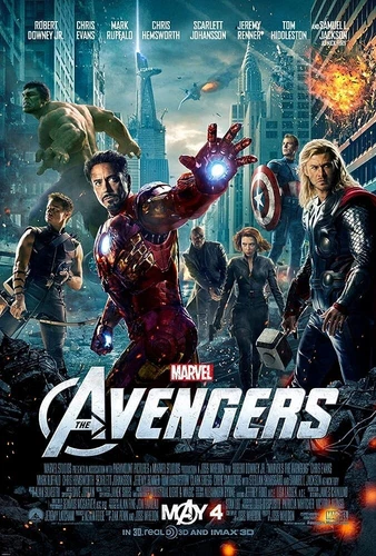 The Avengers 2012 27x40 Original Movie Poster 1-Sided Marvel READ DESCRIPTION