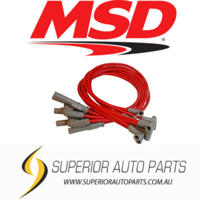 MSD Super Conductor Spark Plug Wire Set Chevy '82-'83 Camaro/Trans Am 31409