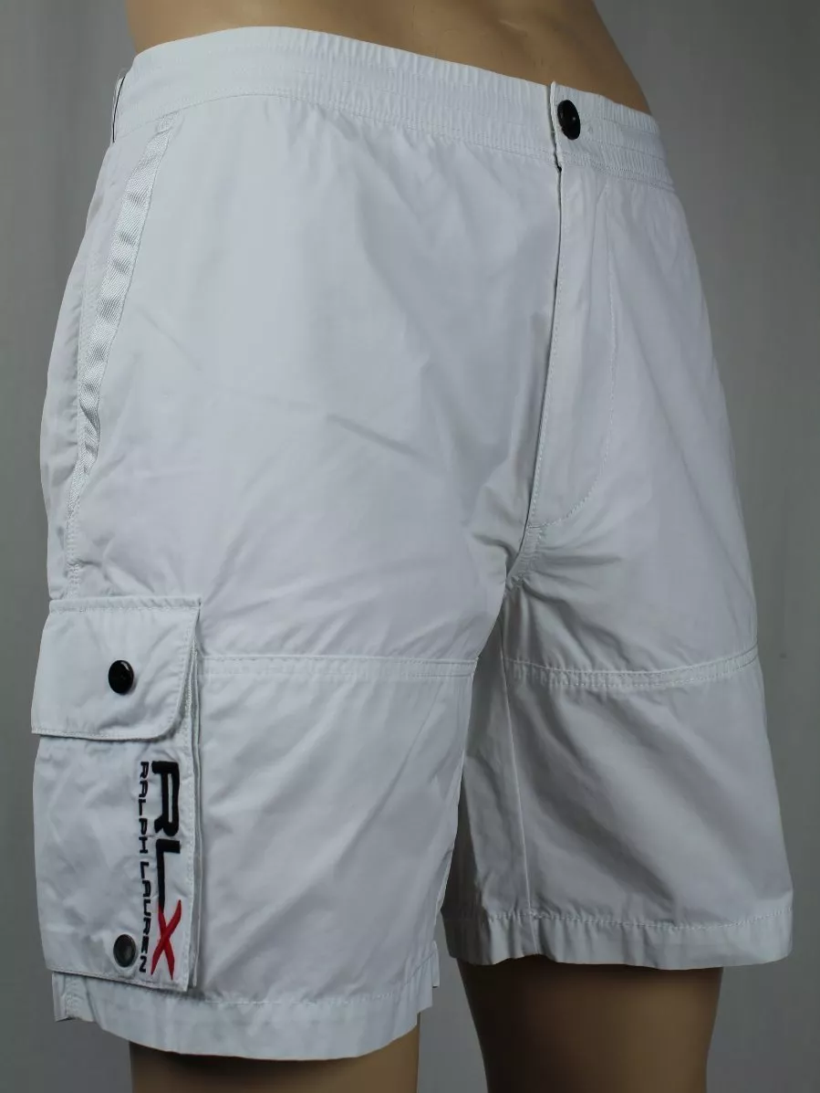 White polo hotsell swim shorts
