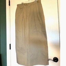 Vintage Ralph Lauren Khaki Pencil Skirt NWT