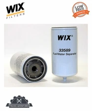 Wix Fuel Water Separator Filter  33589 | High-Quality Auto Part, Universal Fit f
