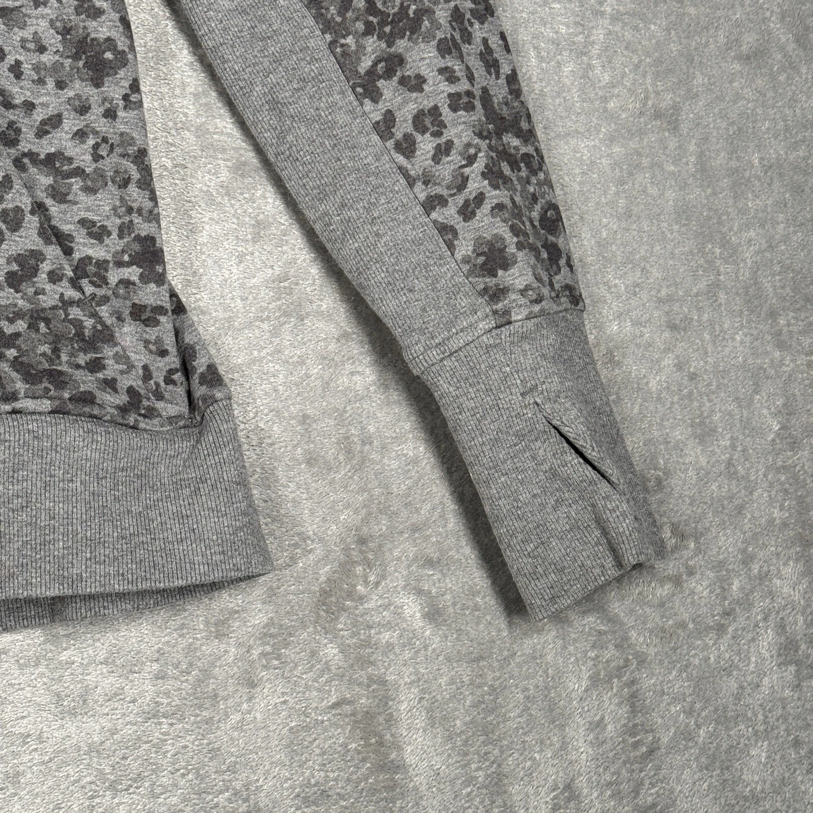 athleta libra triumph printed casual hoodie