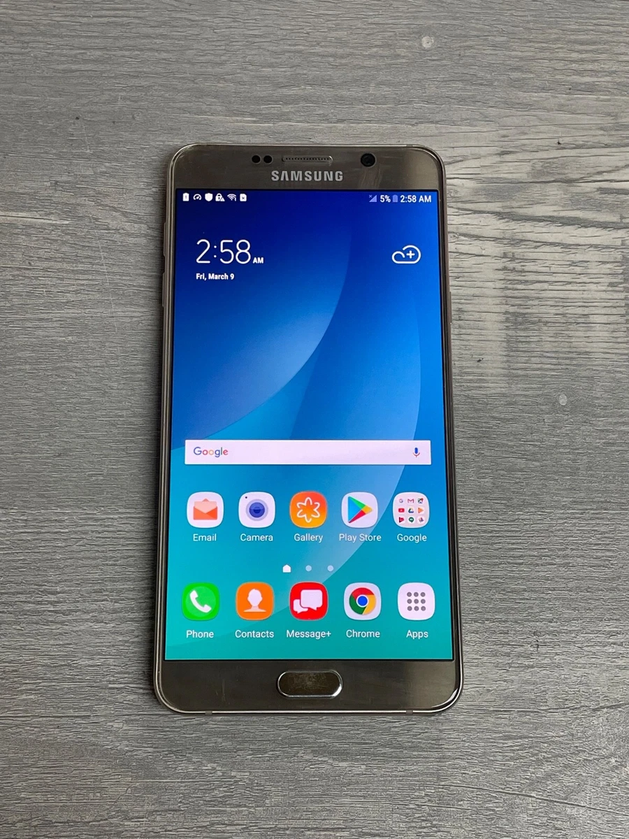 Samsung Galaxy Note 5 N920V 32GB Verizon Unlocked Smartphone Very