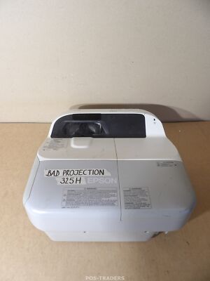 Epson EB-470 Projector Beamer XGA 3LCD 2600 Lumens HDMI - 325 H - BAD PROJECTION