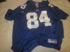 2002/2006 NFL New York Giants Game Used Jersey #84 Tim Carter Autographed
