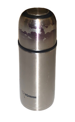 Zojirushi SV-GR35 Stainless Thermos Bottle 12oz / 0.35L￼ Capacity @ 9oz Weight!