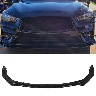 Chrome Front Bumper Grille For 2018-2023 Infiniti Q50 – Base Models, Mesh Style