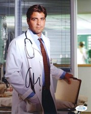 George Clooney ER Autographed Signed 8x10 Photo ACOA