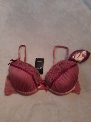 Free Damen Push Up BH Abn.Pads Puder Rose Größe 70B R3273
