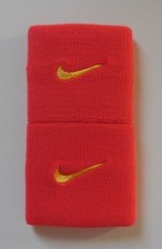 Nike Tennis Wristband Rio Women Bright Crimson/Varsity Maize 1 Pair