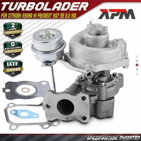 Turbolader Abgasturbolader für Citroën Xsara N1 Peugeot 307 3E 2.0 HDi 110