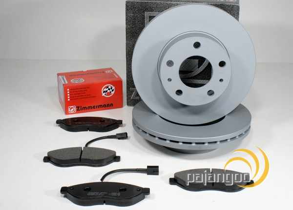 Zimmermann Bremsscheiben Ø 280 Mm + BeläGe Vorne FüR Jumper Ducato Partner-image